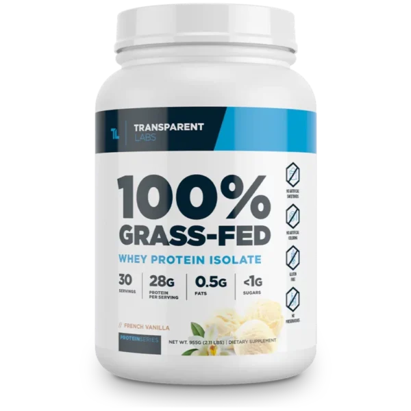 ProteinSeries 100% Grass-Fed Whey Protein Isolate – 2lbs