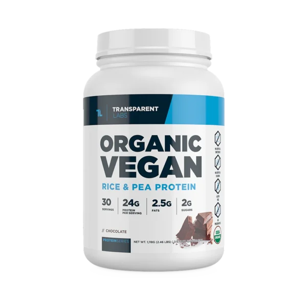 PROTEINSERIES ORGANIC VEGAN (RICE & PEA PROTEIN)