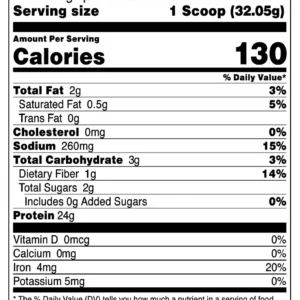 PROTEINSERIES ORGANIC VEGAN (RICE & PEA PROTEIN) - Image 2