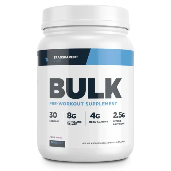 PreSeries BULK Pre-Workout
